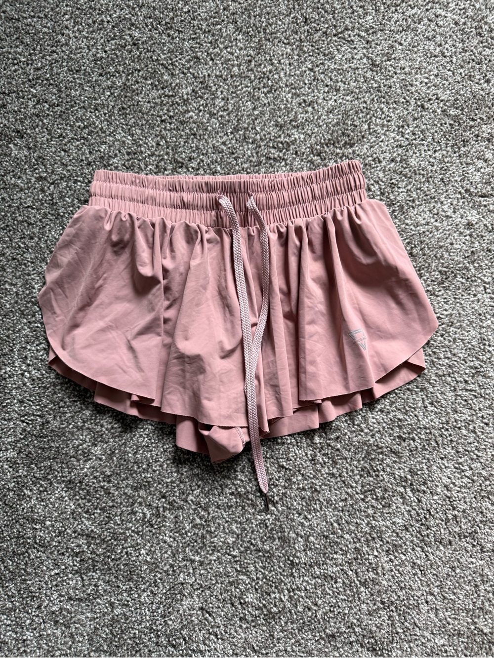 Luogongzi Women's Dusty Rose Athletic Skort